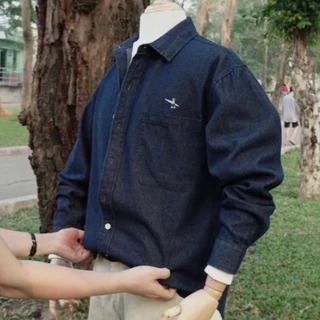 Áo Sơ Mi Nam Denim VÁN DNST S1222, Form Regular