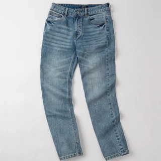 Quần Jean Nam Xanh Nhạt Trơn DENIMST VN250302, Form Slim Fit