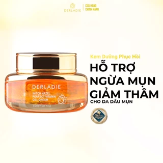 Kem dưỡng Derladie Witch Hazel Perfect Vitamin Gel Cream ngừa mụn, giảm thâm, làm đầy sẹo rỗ 55ml