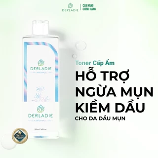 Nước Cân Bằng Da Ngừa Mụn, Kiềm Dầu Derladie Natural Moisture Toner 500 Ml