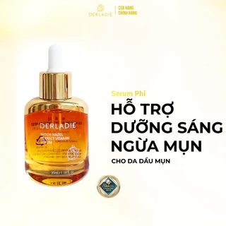 Serum Hỗ Trợ Ngăn Mụn, Giảm Thâm, Làm Đầy Sẹo Rỗ Derladie Witch Hazel Perfect Vitamin 35ml