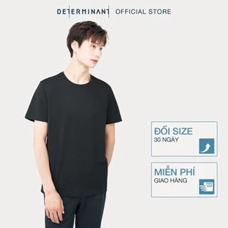 Áo thun nam Determinant Cotton thấm hút tốt mềm mại - T06