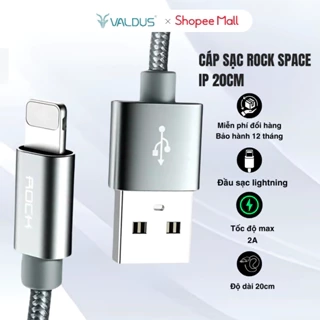 Dây Cáp dù sạc nhanh  RockSpace ổn định không nóng máy hàng chính hãng bảo hành 1 năm
