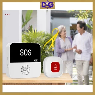 Chuông SOS wifi gọi hỗ trợ cho người già, bệnh nhân, chuông cửa, chống trộm, Gọi phục vụ - App Tuya CF100