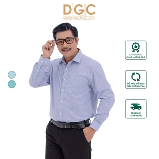 Áo sơ mi dài tay nam trung niên DGCs - thoáng mát, thấm mồ hôi - SASDBC43M