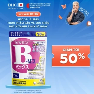 Thực phẩm bảo vệ sức khỏe DHC Vitamin B Mix (Viên uống Vitamin B tổng hợp DHC gói 180 viên)