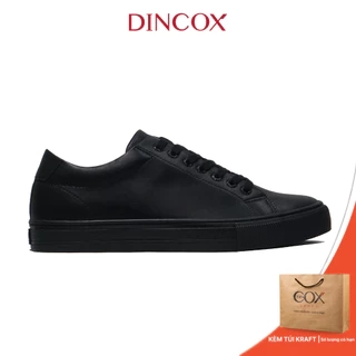 Giày Da Nam Sneaker D20 Black DINCOX Năng Động Cá Tính