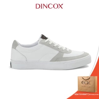 Giày Sneaker Da Nam Nữ E13 Off/White Dincox