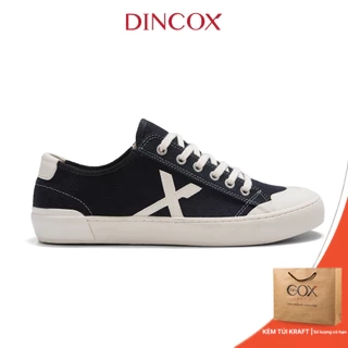 New Arrivals | Giày Vải Sneaker Nam DINCOX DC42 Black Chất Liệu Canvas Cao Cấp, Thiết Kế Trẻ Trung