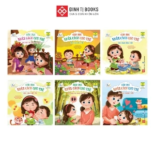 Sách - Giáo dục nhân cách cho trẻ - Dạy trẻ học cách tha thứ, biết ơn, đồng cảm - Đinh Tị Books