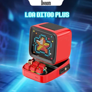 Loa thông minh Divoom Ditoo Plus 10W màn hình LED 256 Full RGB