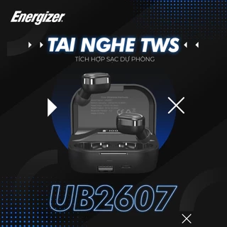 Tai nghe True Wireless Stereo Energizer UB2607 - thiết kế nhỏ gọn, âm thanh chuẩn HD