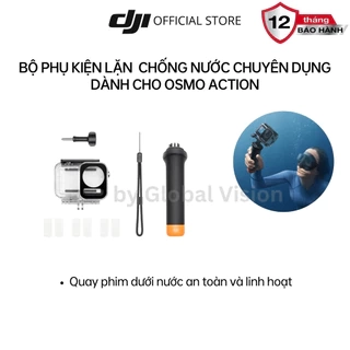 Bộ phụ kiện lặn chống nước chuyên dụng DJI dành cho Osmo Action camera hành động cao cấp chính hãng
