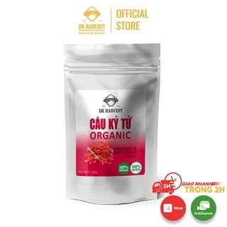 Câu Kỷ Tử DK Harvest - Loại Cao Cấp, Dùng Pha Trà, Hầm Gà, Nấu Ăn | Tăng Cường Miễn Dịch, Giàu Chất Chống Oxy Hóa