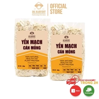 COMBO TIẾT KIỆM (1kg-3kg) Yến Mạch Cán Dẹt 0.9mm DK Harvest -Nhập Khẩu Úc | Ngũ Cốc Dinh Dưỡng, Hỗ Trợ Giảm Cân