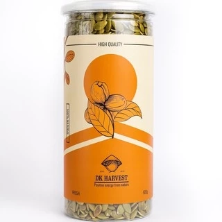 Hạt Bí Xanh Rang Mộc DK Harvest 250g/500g | Thực Phẩm Giàu Kẽm và Magie, Tốt Cho Tim Mạch