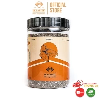 Hạt Chia Đen Organic DK Harvest Nhập Khẩu Peru - Trọng lượng 300g/500g - tác dụng bổ sung Omega-3