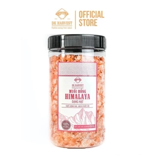 Muối Hồng Himalaya DK Harvest Dạng Hạt và Dạng Nhuyễn Hũ 500g, Hũ 1kg( Loại tinh khiết nhất)