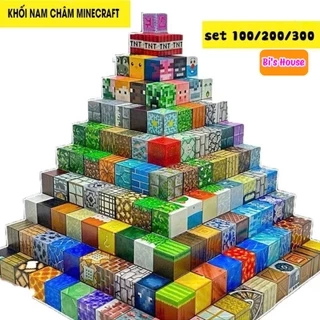 Đồ Chơi Xếp Hình Nam Châm Minecraft  , Đồ Chơi Lắp Ghép Cho Bé Thoả Sức Sáng Tạo