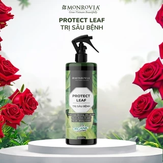 Phân bón TRỊ SÂU BỆNH MONROVIA hữu cơ giúp trị bọ trĩ, nhện, rệp cho cây cảnh, dung tích 500ml