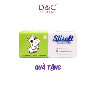 Giấy ăn Slisoft Trắng 300 lớp