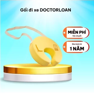 Gối cổ đi xe DoctorLoan giữ cấu trúc cổ không bị lệch vẹo