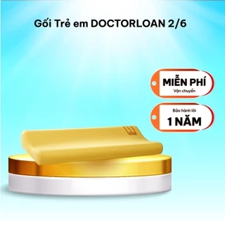 Gối cổ trẻ em DOCTORLOAN bảo vệ đường cong sinh lý cổ cho trẻ từ 2-10 tuổi