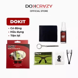 Bộ sản phẩm phụ trợ người đeo kính DOKCRAZY DOKIT tiện lợi chống trượt, đau tai, đầy đủ, hữu ích