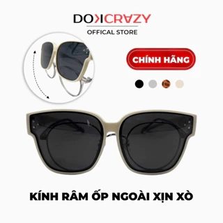 Kính Râm Phân Cực DOKCRAZY SKINO Câu Cá, Lồng Ngoài Cho Người Đeo Gọng Kính, Dáng Unisex, Nhẹ Dễ Đeo
