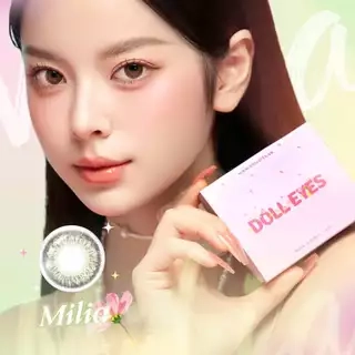 Luxury lens DOLL EYES - Milia olive brown
