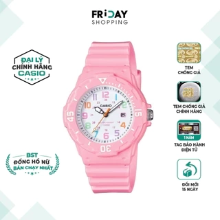 Đồng Hồ Casio Nữ LRW-200H-4B2VDF Mặt Tròn Dây Cao Su Chính Hãng