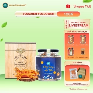 Đông Trùng Hạ Thảo Khô Thượng Phẩm Kim Cương Vàng - Hỗ Trợ Giải Độc Gan, Tăng Cường Đề Kháng, Giảm Mệt Mỏi (15Gr/Hộp)