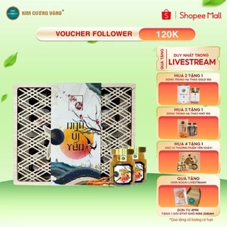 Yến Chưng Ngũ Vị Hạt Chia Hạt Sen Kỷ Tử Đông Trùng Hạ Thảo Kim Cương Vàng Dưỡng Da (6 Lọ/ x 70ml/Lọ)