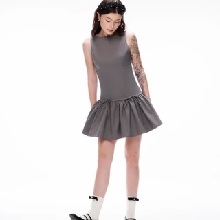 DOTTIE - Đầm sát nách nhún tùng - D0655