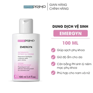 Dung Dịch Vệ Sinh Cho Người Bị Viêm Nhiễm Phụ Khoa DottorPrimo Emergyn (Chai 100ml)