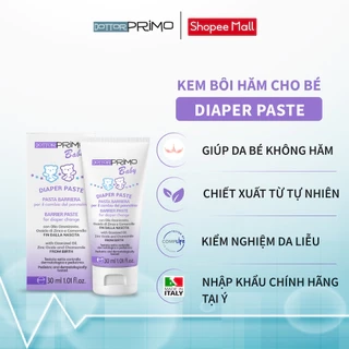 Kem Bôi Hăm Cho Bé DottorPrimo Diaper Paste - Giúp Ngừa Hăm Bỉm Tã, Lành Vết Hăm Đỏ, Dưỡng Da Cho Bé