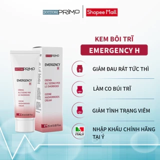 Kem Bôi Trĩ DottorPrimo Emergency H Giúp Ngăn Ngừa Nhiễm Trùng Và Giảm Đau Rát Tức Thì