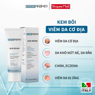 Kem Viêm Da Cơ Địa, Chàm Da, Eczema, Da Nứt Nẻ DottorPrimo Skin Repair (Tuýp 20-50ml)