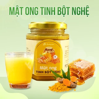 Mật ong tinh bột nghệ thương hiệu Môc Hương Sơn hỗ trợ dạ dày, tốt cho sức khỏe