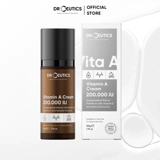 DRCEUTICS Kem Dưỡng Vitamin A 200.000IU Trẻ Hoá Và Căng Mịn Da (35g)