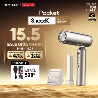 Máy sấy và tạo kiểu gấp gọn Dreame Pocket - Hàng chính hãng - Bảo hành 24 tháng