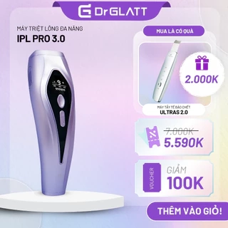 Máy Triệt Lông Vĩnh Viễn Băng Lạnh Đa Năng Trẻ Hoá Da DR GLATT IPL Pro 3.0