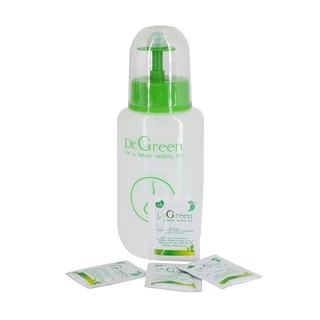 Bình Rửa Mũi Dr.Green ( Combo Dùng Thử 1 Bình + 30 Gói Muối )