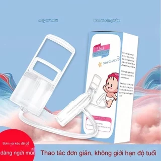 Dụng cụ hút mũi kéo tay thế hệ mới | Nhựa nguyên sinh | Lực hút mạnh | An toàn cho bé | Dr.Green |