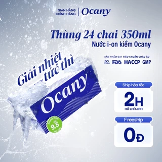 Nước uống ion kiềm Ocany 350ml thùng 24 chai