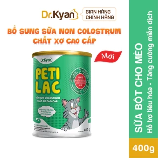 Dr.Kyan - Sữa bột dinh dưỡng PETILAC - Bổ sung kháng thể từ sữa non & Inulin cho chó 400g - DrKyan