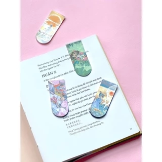 Bookmark nam châm - Cổ mỹ từ (bộ 4 cái)