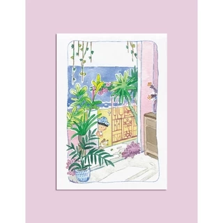Du Bút - Poster A4 - Thị trấn Hoa Mười Giờ