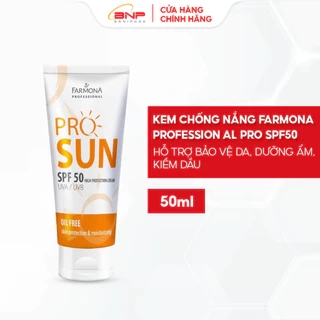 Kem chống nắng Farmona Professional Pro Sun High Protection Cream SPF50 Oil Free 50ml