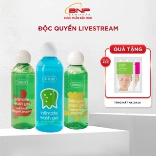[LIVESTREAM] Dung Dịch Vệ Sinh Phụ Nữ Intimate ZIAJA Xuất Xứ Ba Lan Giúp Dưỡng Ẩm, Khử Mùi, Se Khít Dung Tích 200ml